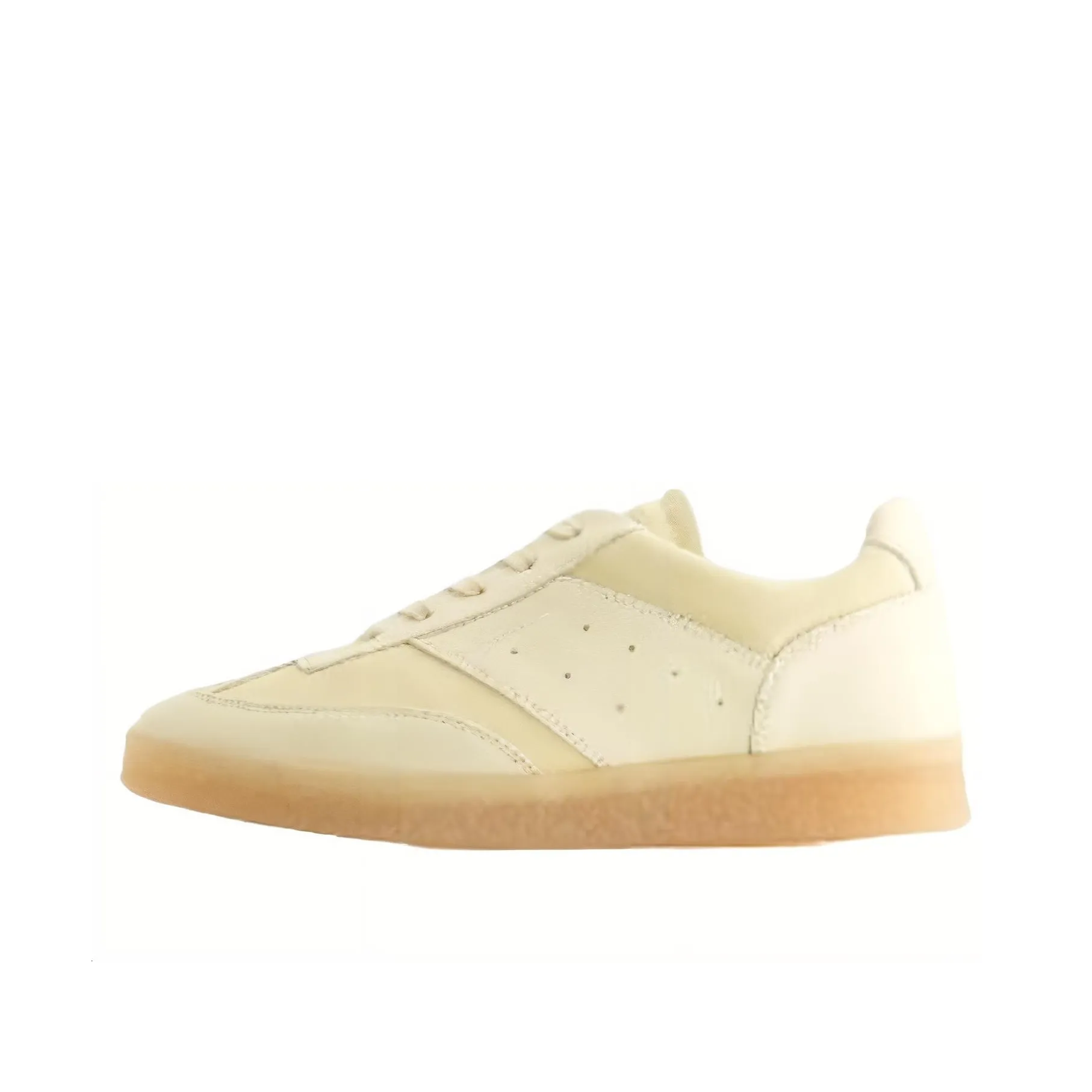 MM6 Maison Margiela Panelled Lace-Up Sneakers Women's