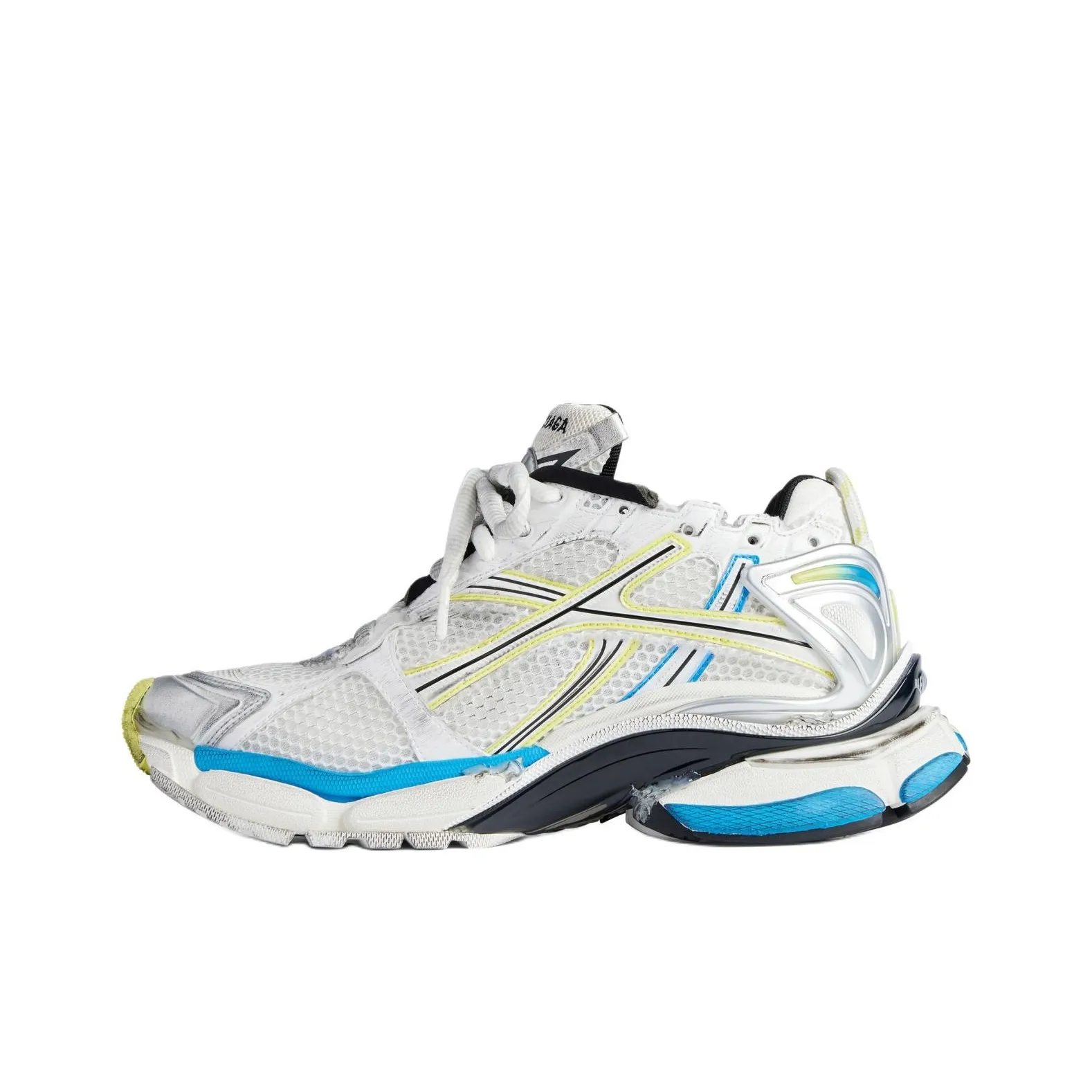 Balenciaga Runner White Yellow Blue