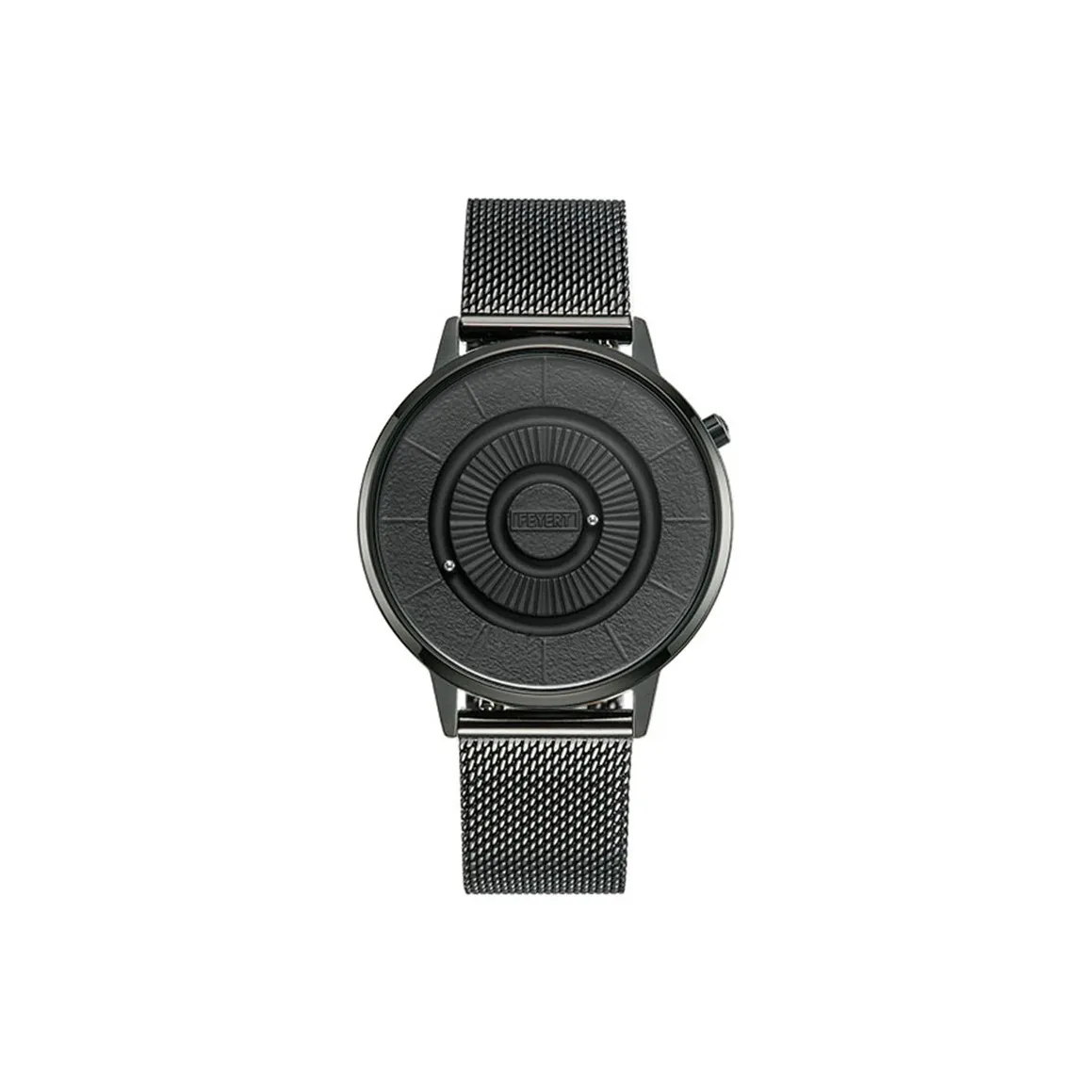 FEYERT Fett Ferris Wheel Collection Магнитный кварцевый механизм ремешок из нержавеющей стали унисекс черный циферблат