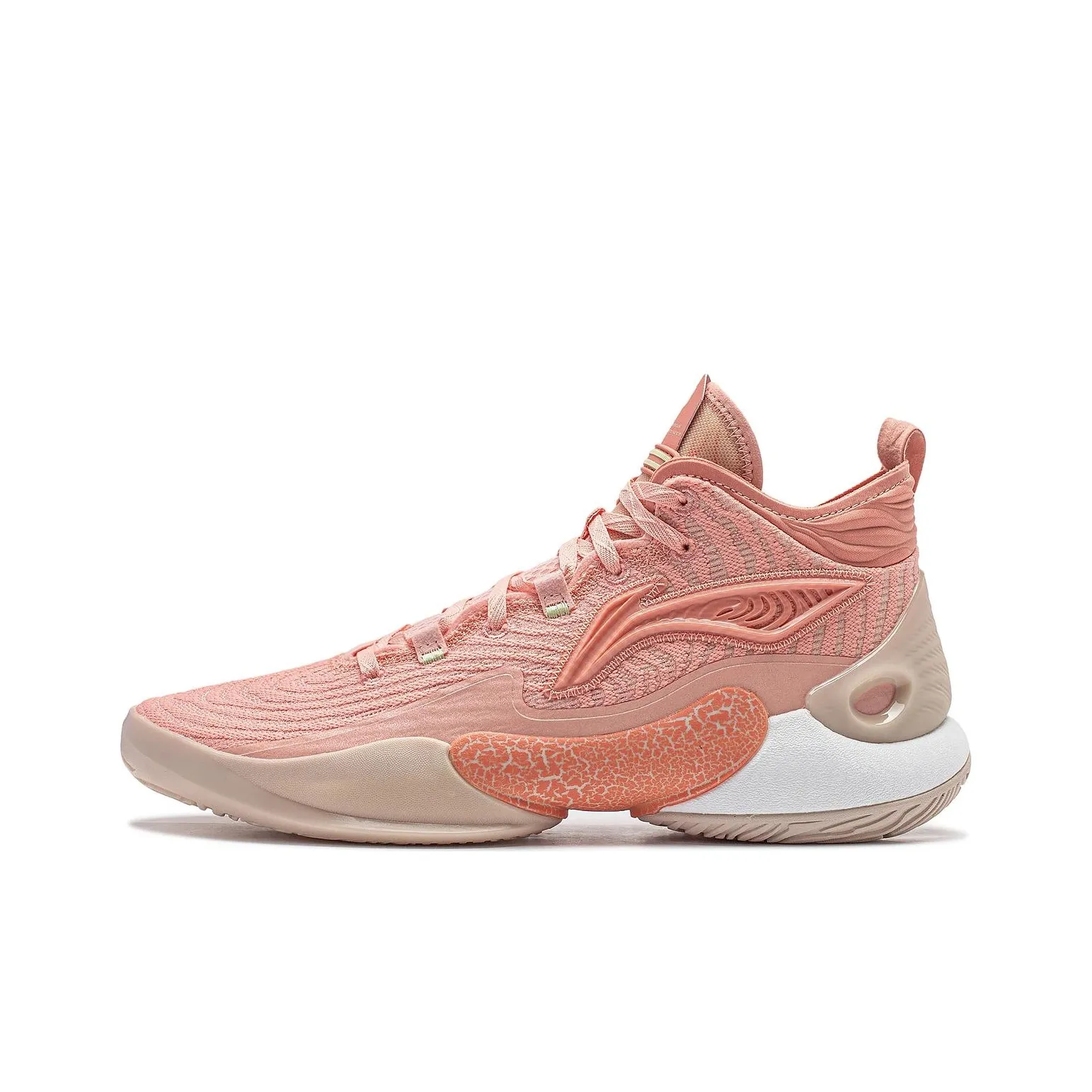 LINING YuShuai 18 Basketball Shoes Men's Low Top Pink/Orange
