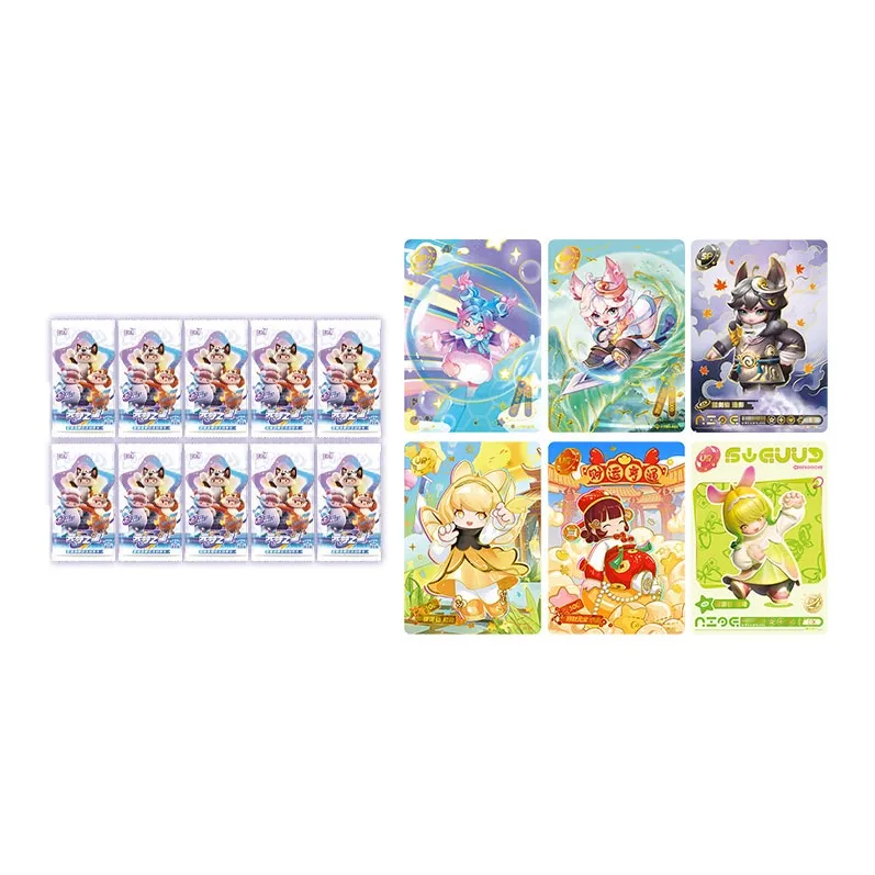 KAYOU Yuan Meng Star Персонажи Первый Выпуск Вечеринка Коллекционер Карта Звездная мечта Пачка Аксессуары для карточных игр