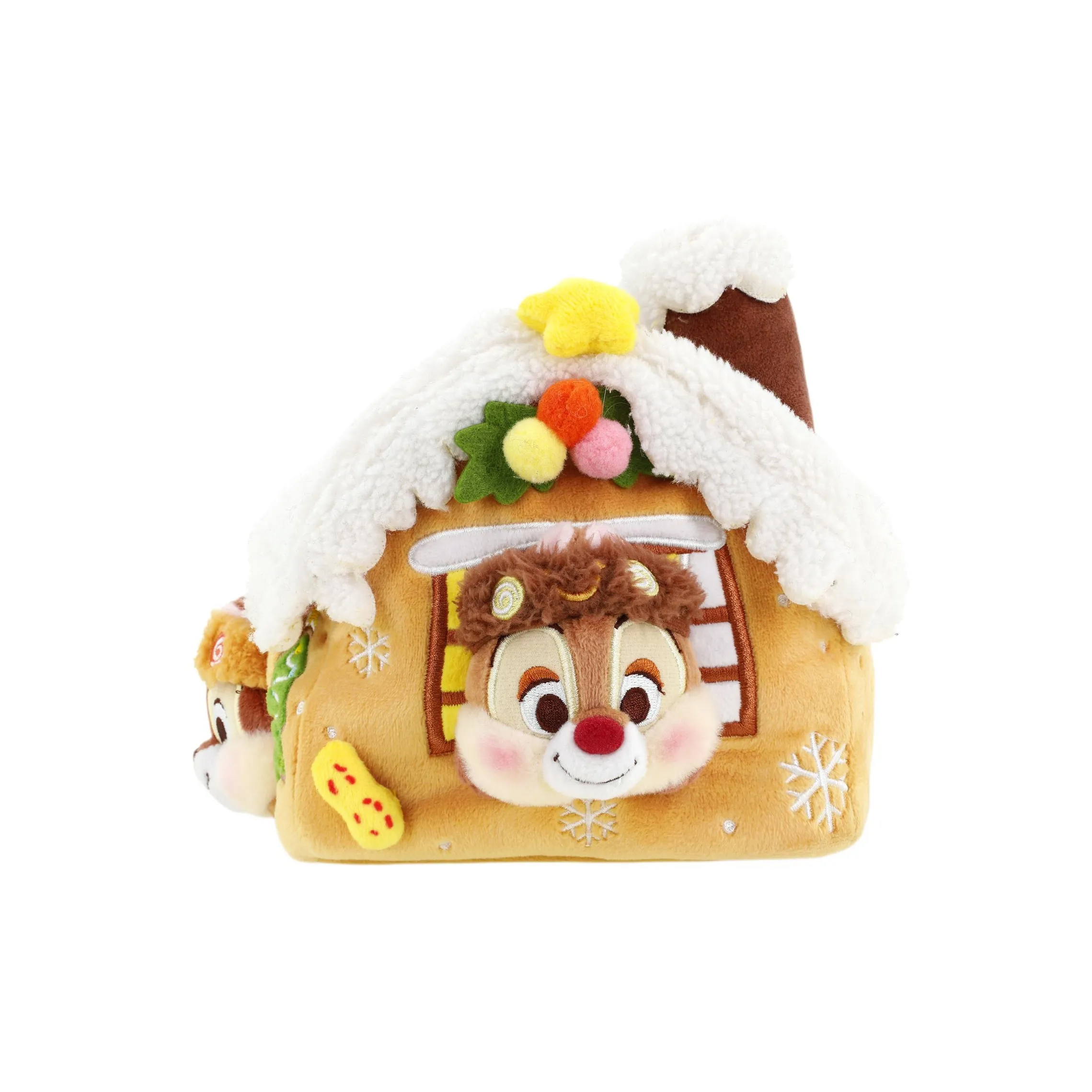 Disney Полиэстер Chip 'n Dale Ручная Сумка через плечо Сумка через плечо Стандартная Унисекс Коричневый и Белый