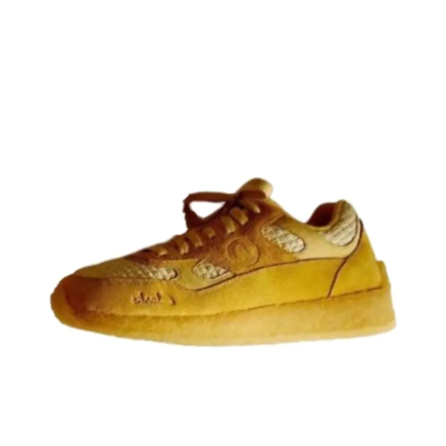 Ronnie Fieg x Clarks Устойчивый к истиранию Дышащий Низкий Топ Casual Мужской Коричневый