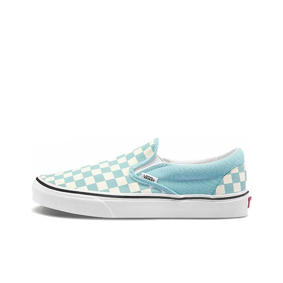 Slip On Classic Vans 'Aqua Haze Checkerboard'