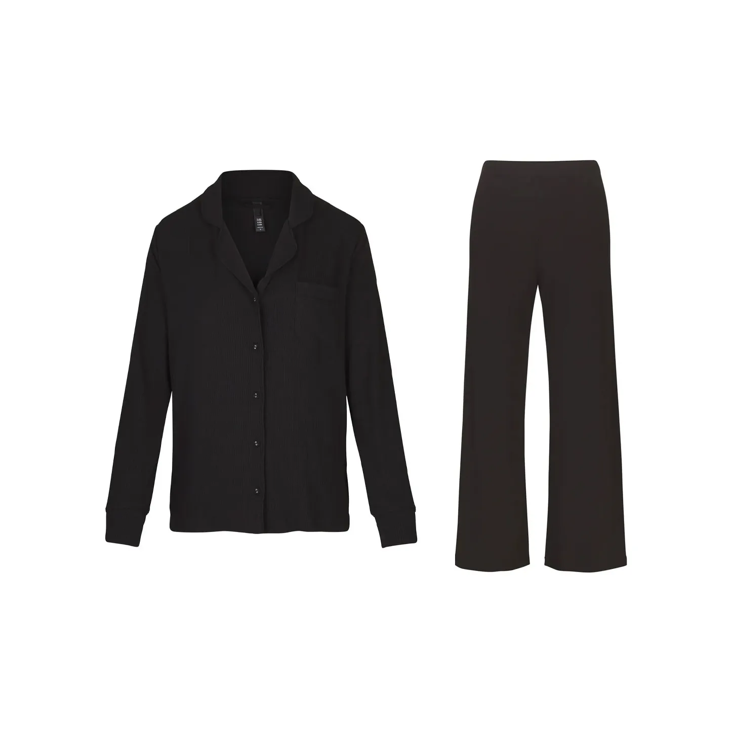SKIMS SOFT LOUNGE SLEEP SET Pajama Set Women's ONYX/Onyx