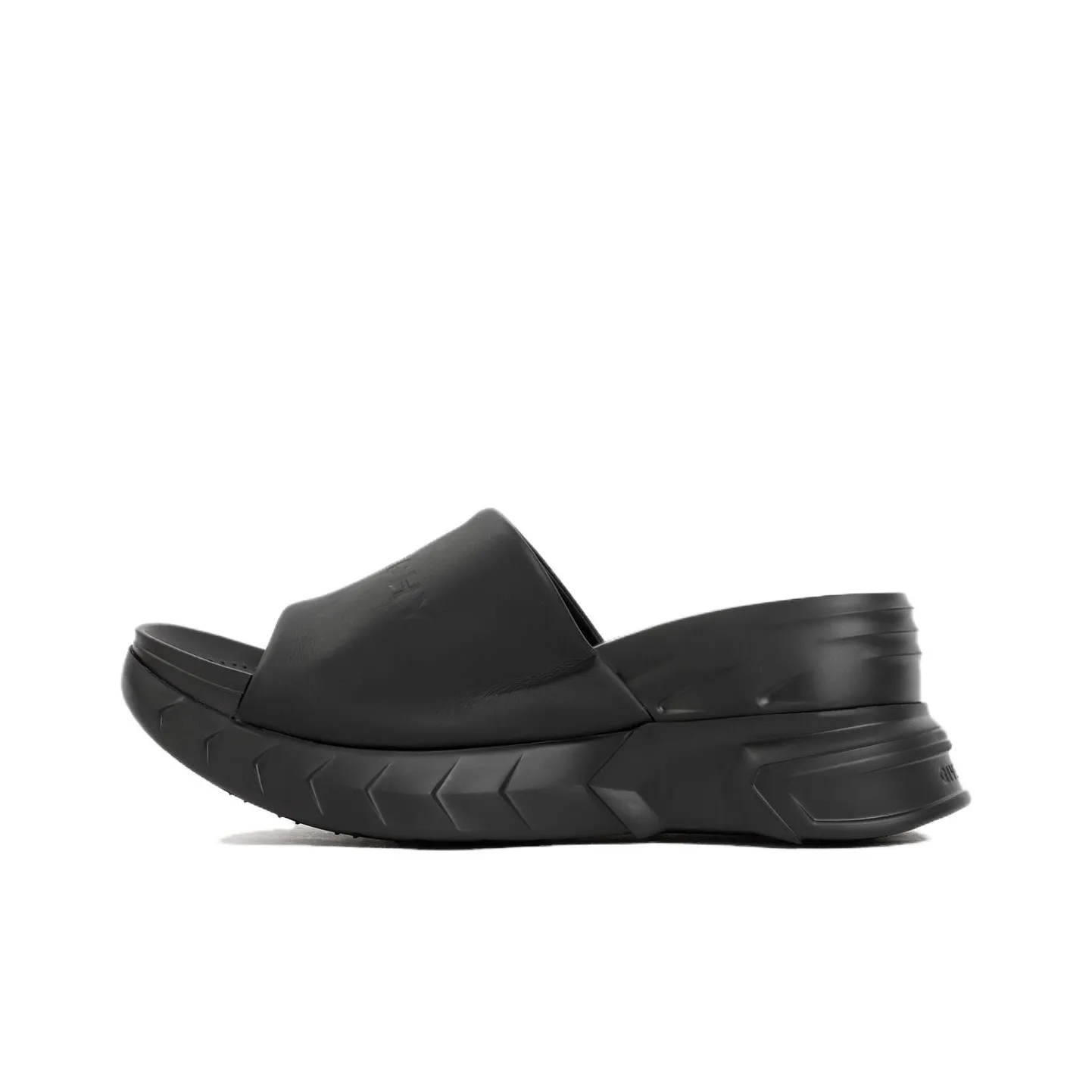 Givenchy Logo-debossed Leather Slides