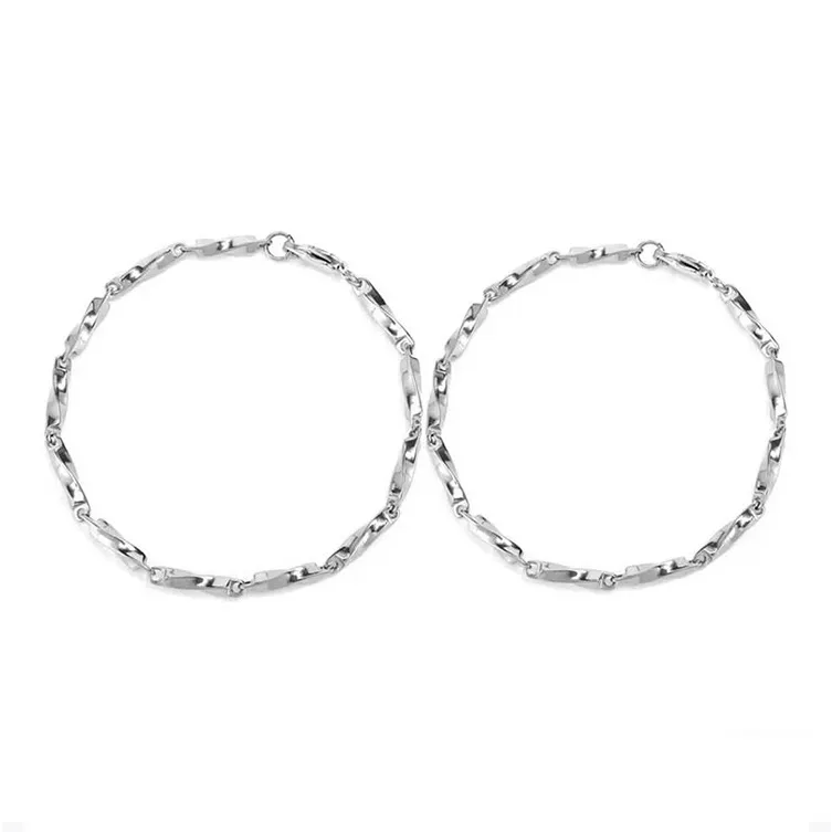 JKEM Титановый стальной браслет унисекс