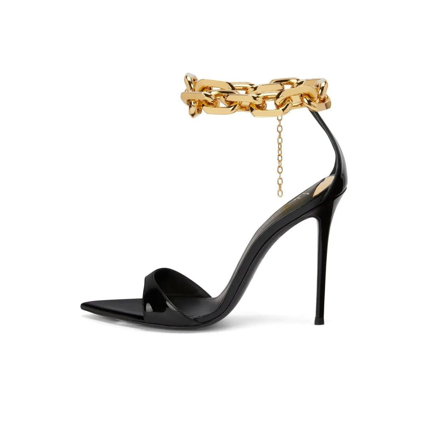 Giuseppe Zanotti Intriigo Chain 105mm Sandals Women's