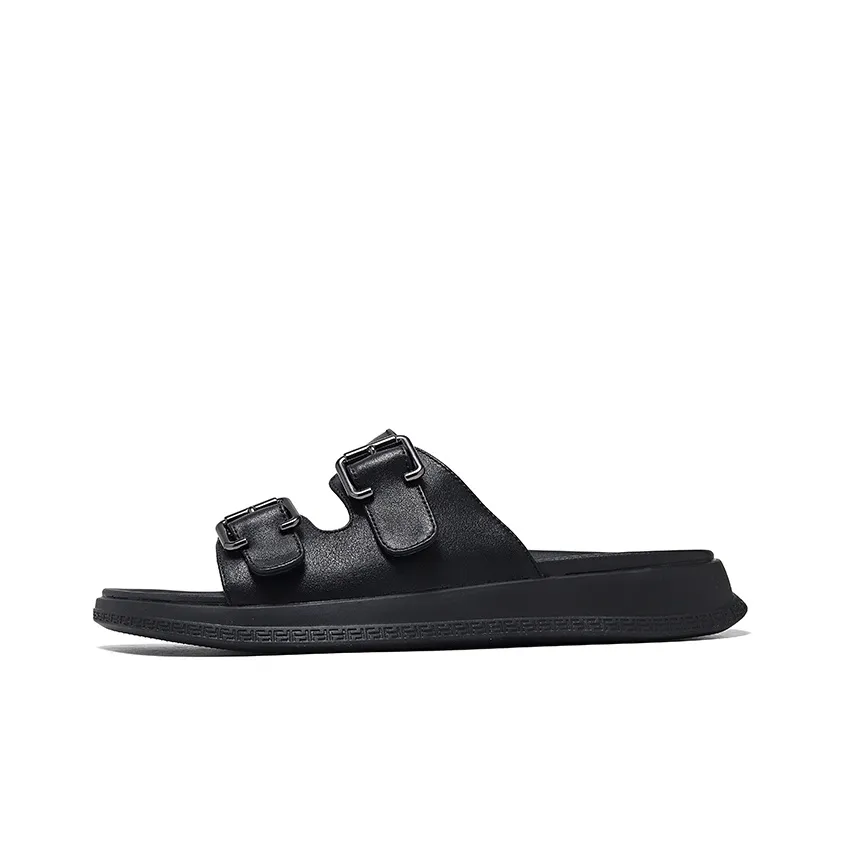 V ZERO FIVE Slide Slippers Flat Men's Black