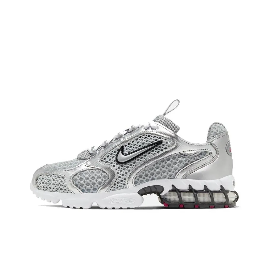 Nike Air Zoom Spiridon Cage 2 Metallic Silver Women's