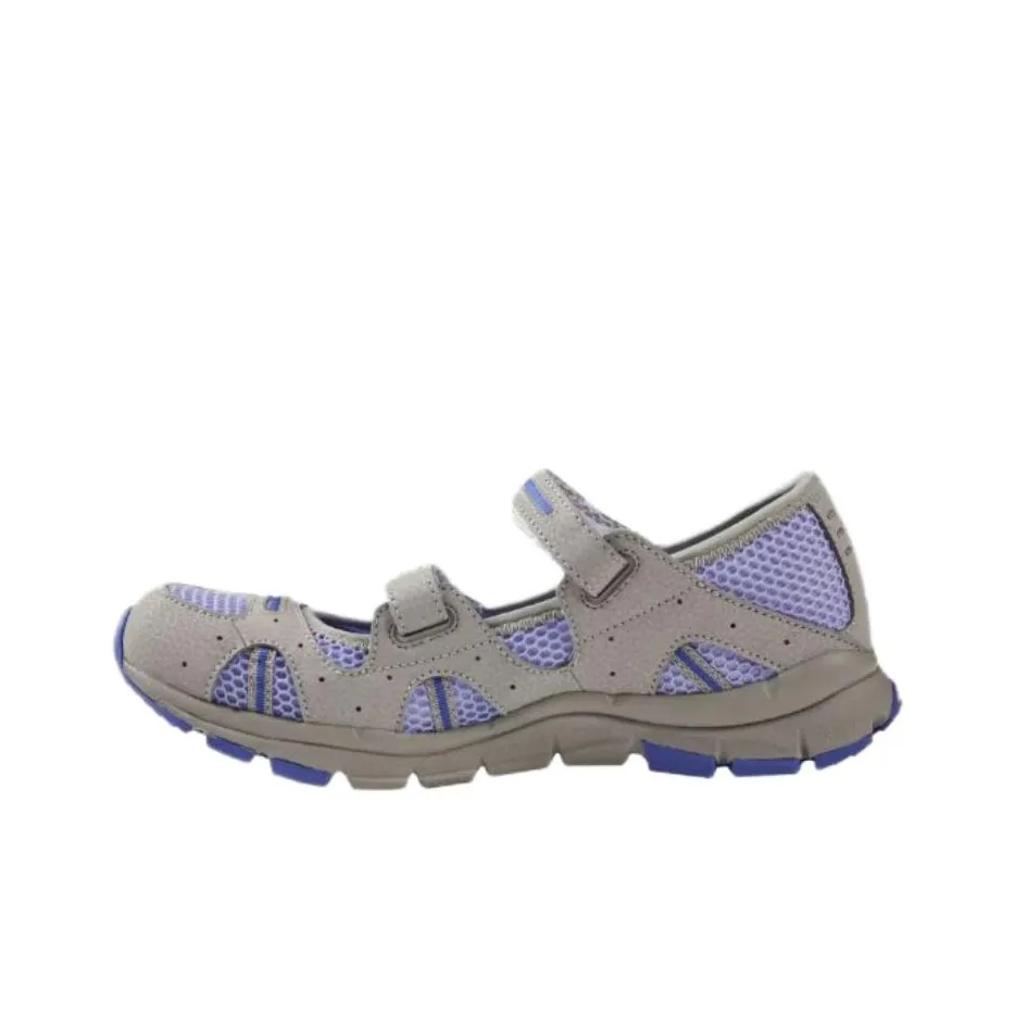 DECATHLON Quechua NH150 Fresh Cushioning Wear-Resistant Low-Top Trekking Shoes Women
s Blue Gray