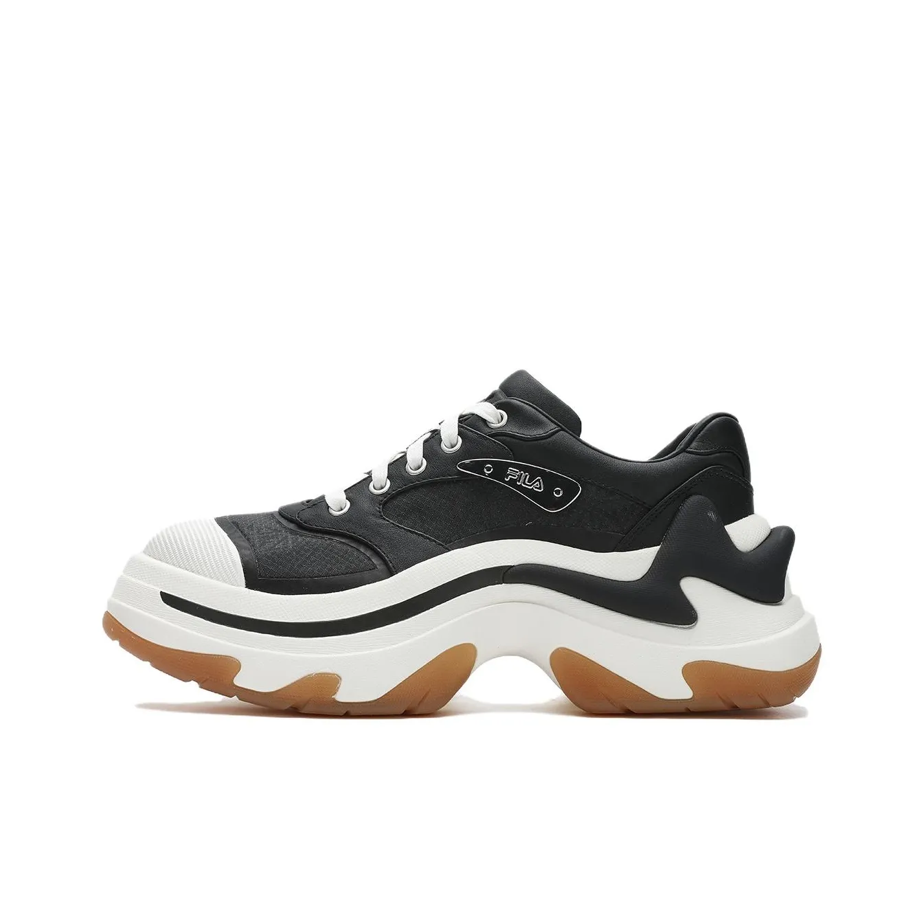 FILA DIVA Low Топ Кэжуал Женский Черный Белый