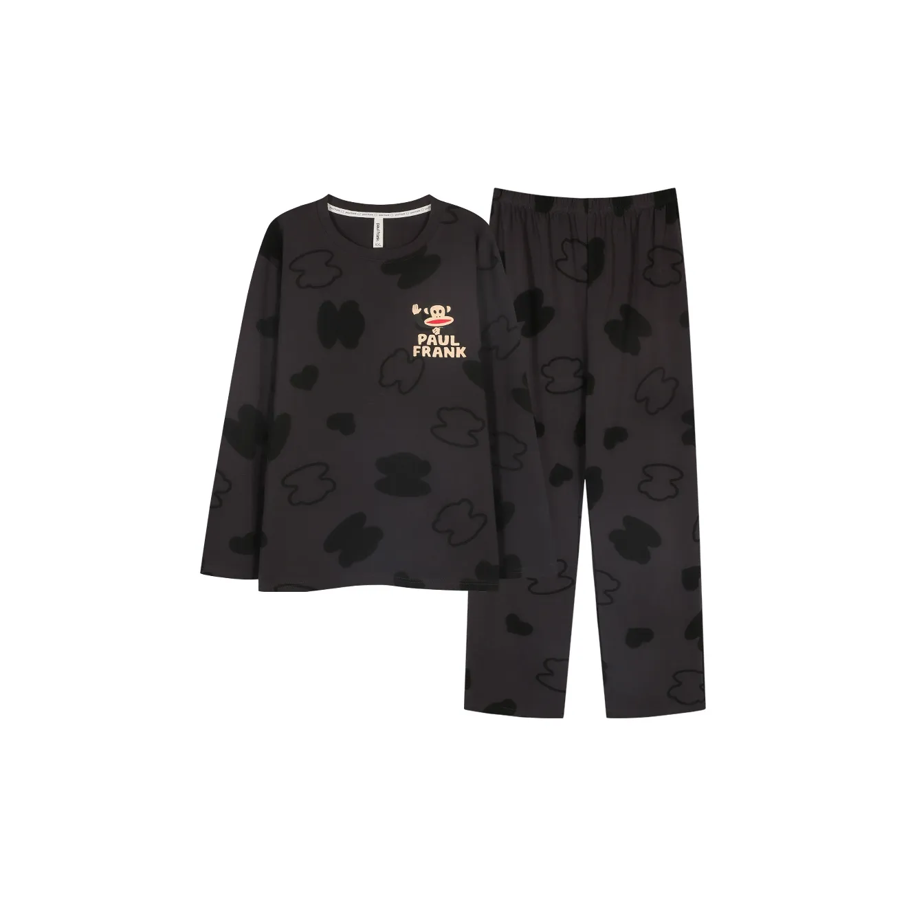 PAUL FRANK Черный Серый Комплект Мужские Пижамные Наборы