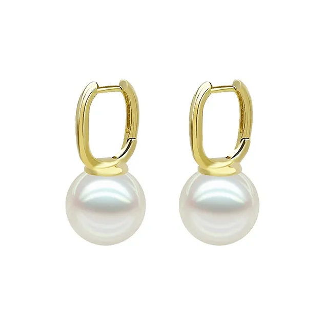 Yi Can Покрытие Real Золото Серьги Женские