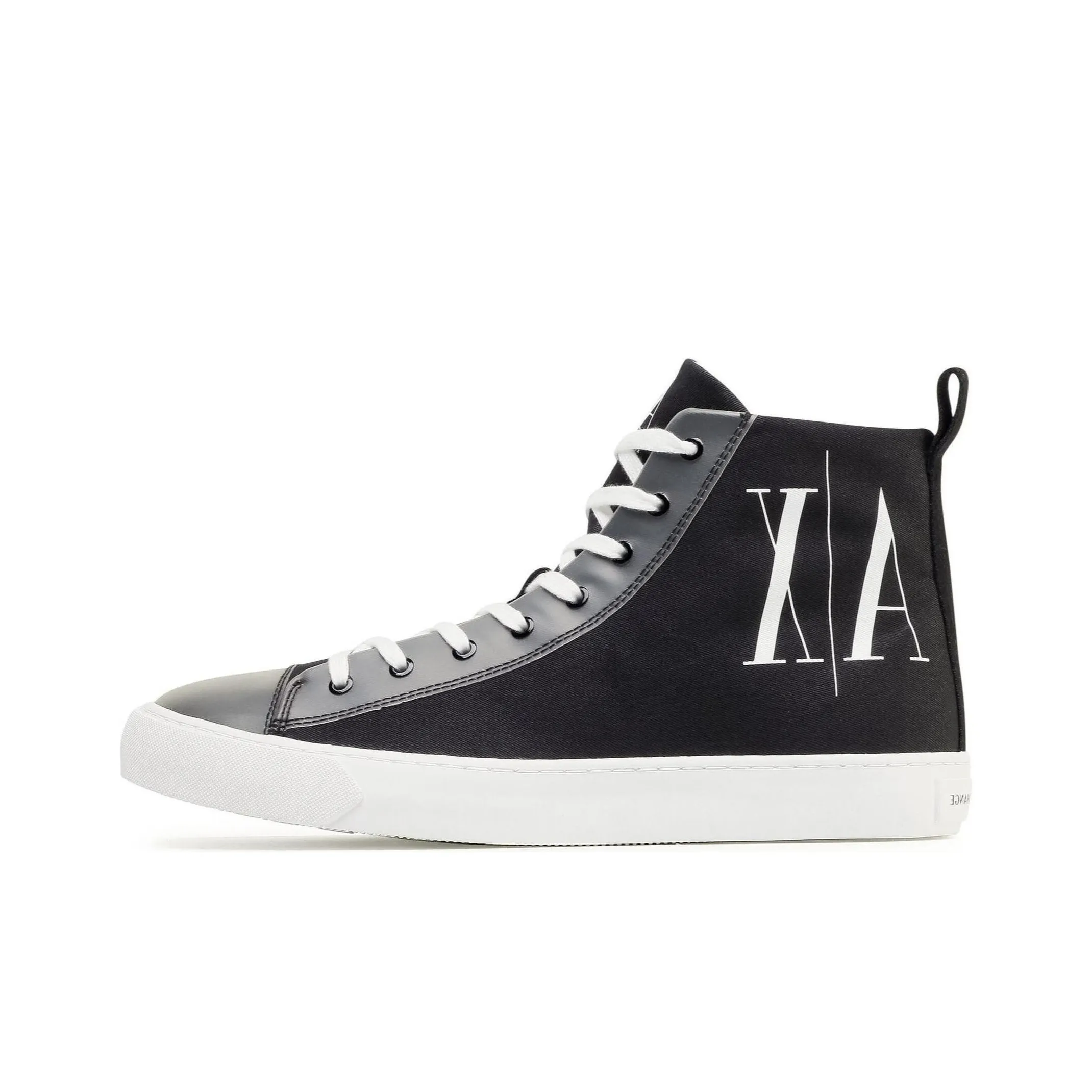 ARMANI EXCHANGEAE High Top Skateboard Shoes Women's Black