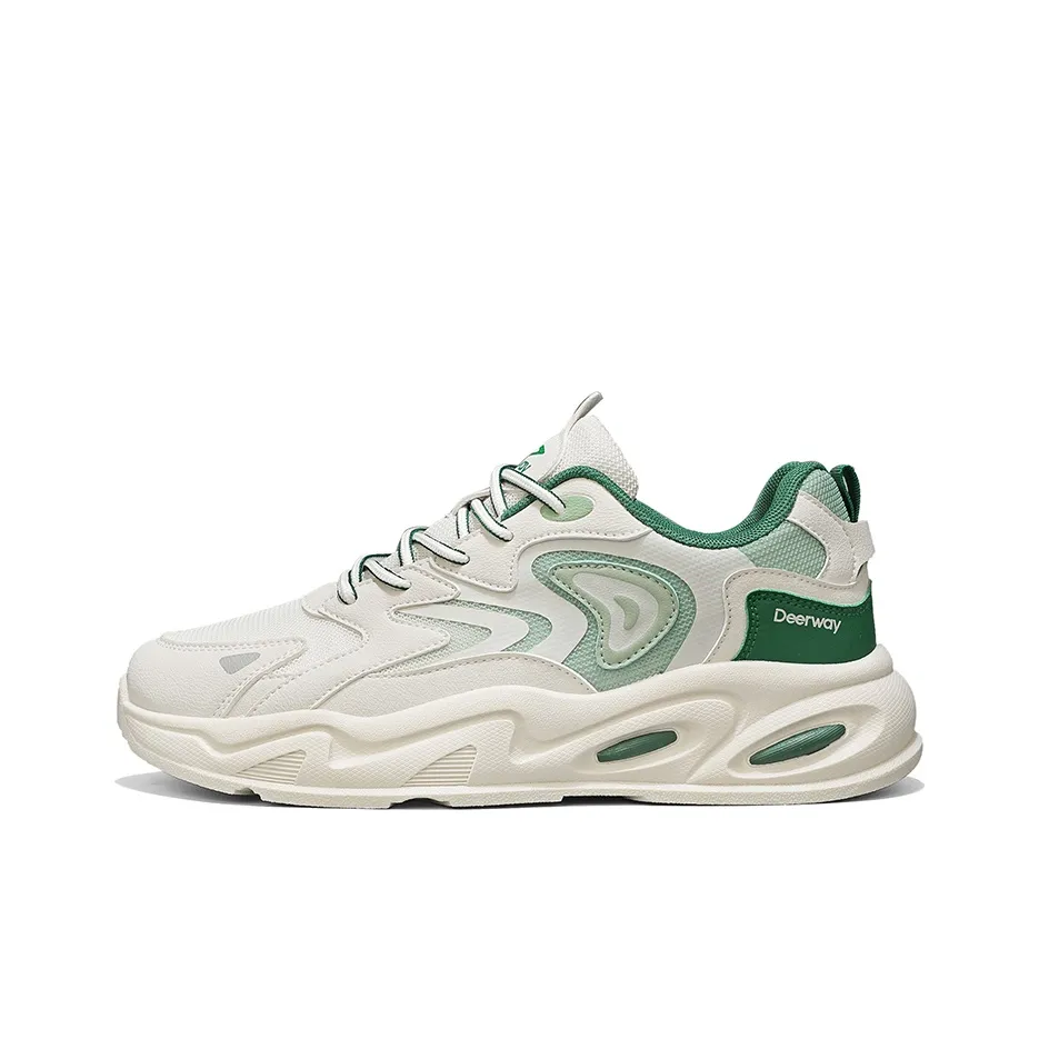 DEERWAY Cushioning Coverage Height Increasing Balance Support Low Top Platform Life Casual Chunky Sneakers Men's