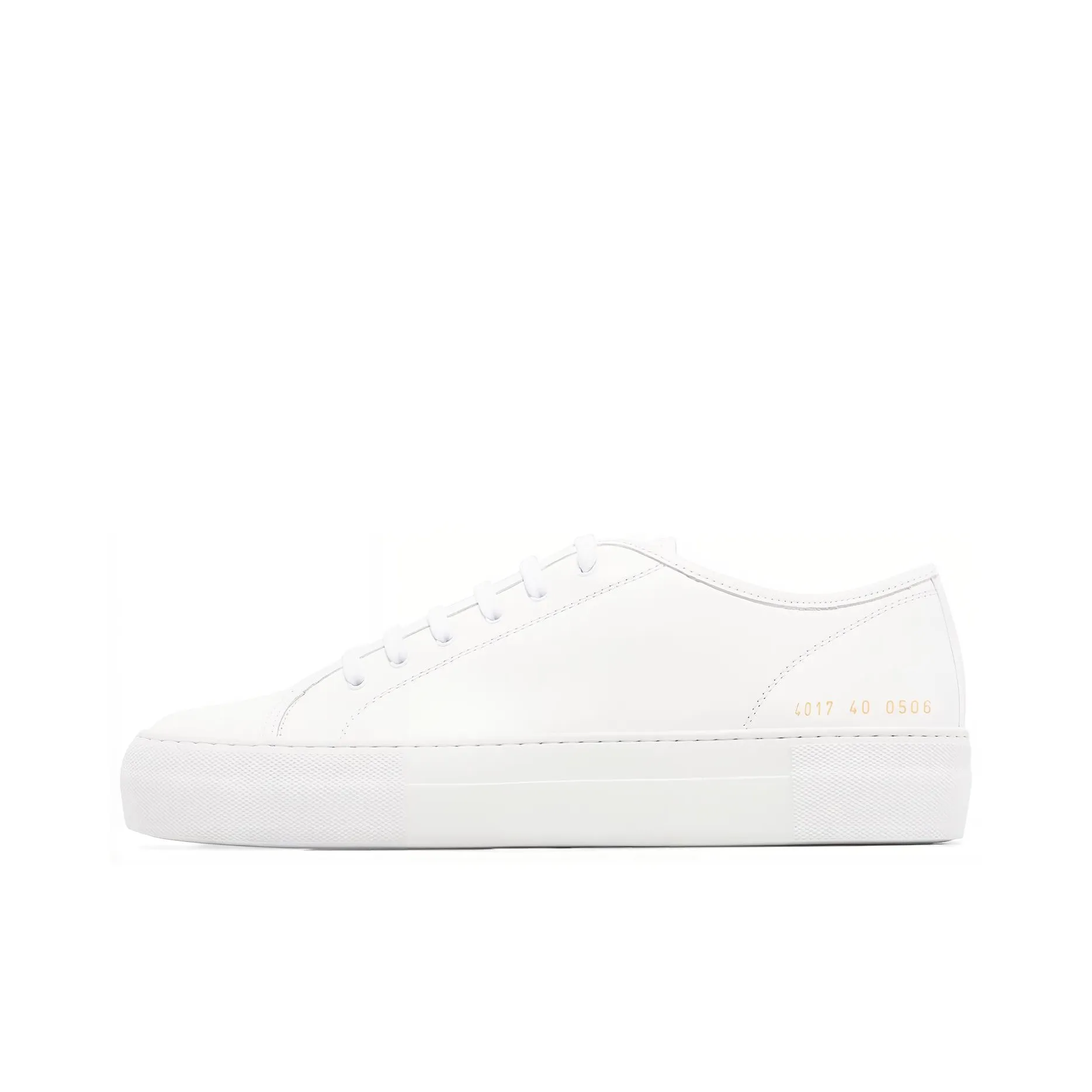 COMMON PROJECTS Tournament Low Top Stylish Skateboarding Shoes Women's White