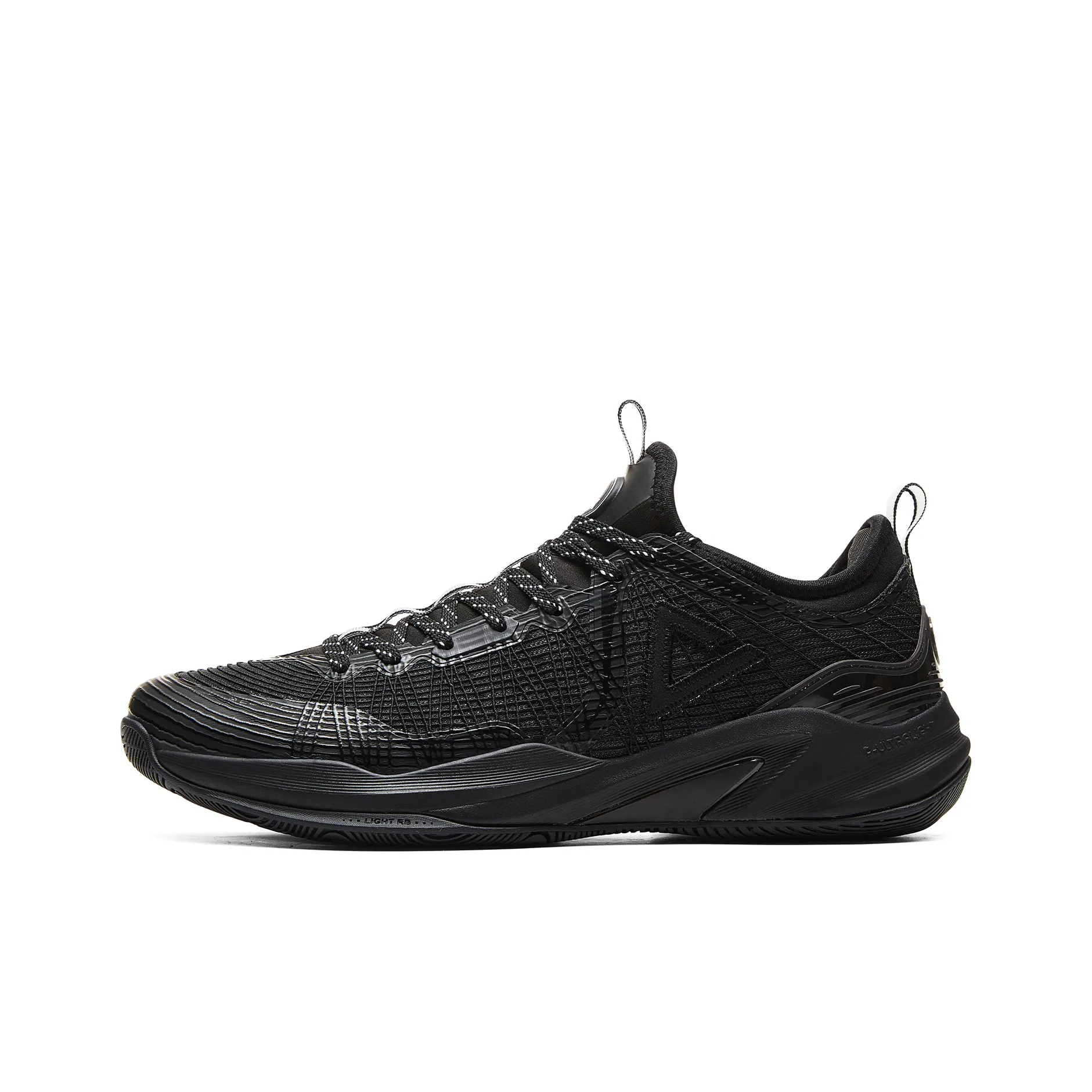 PEAK Basketball Shoes Men's Low top All Black