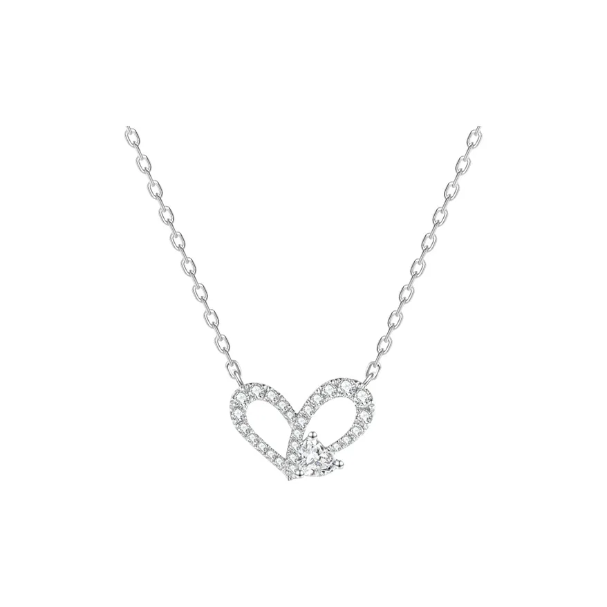 FANCI 18K Gold Inlaid Pink Gemstone Necklaces Women's