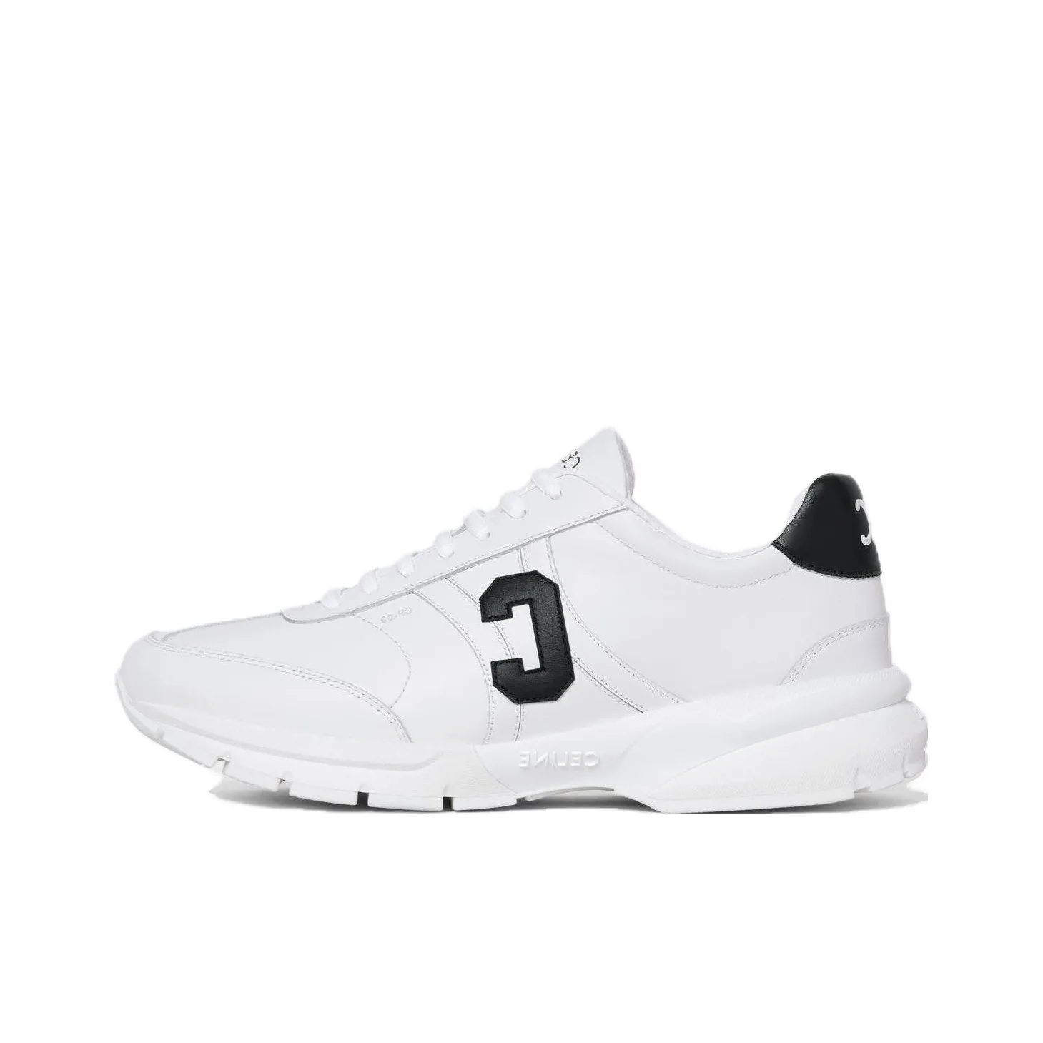 CELINE Low Top Casual Shoes Women's White