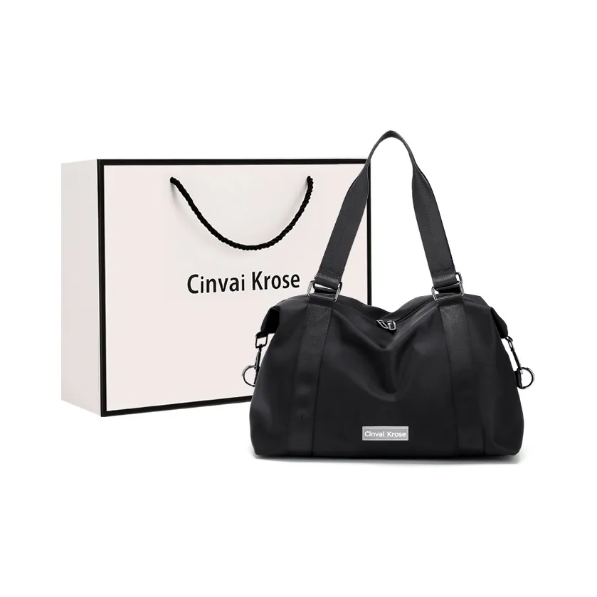 Simvay Clos Fabric Gym Bag, Sports Bag, Handbag, Luggage Bag, Storage Bag, Travel Bag Tubas Men's Black