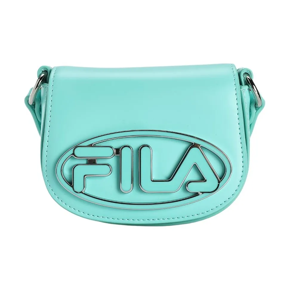FILA Polyurethane Bonded Synthetic Leather Shoulder Bag Crossbody Bag Extra Small Women's Rice Sprout Green