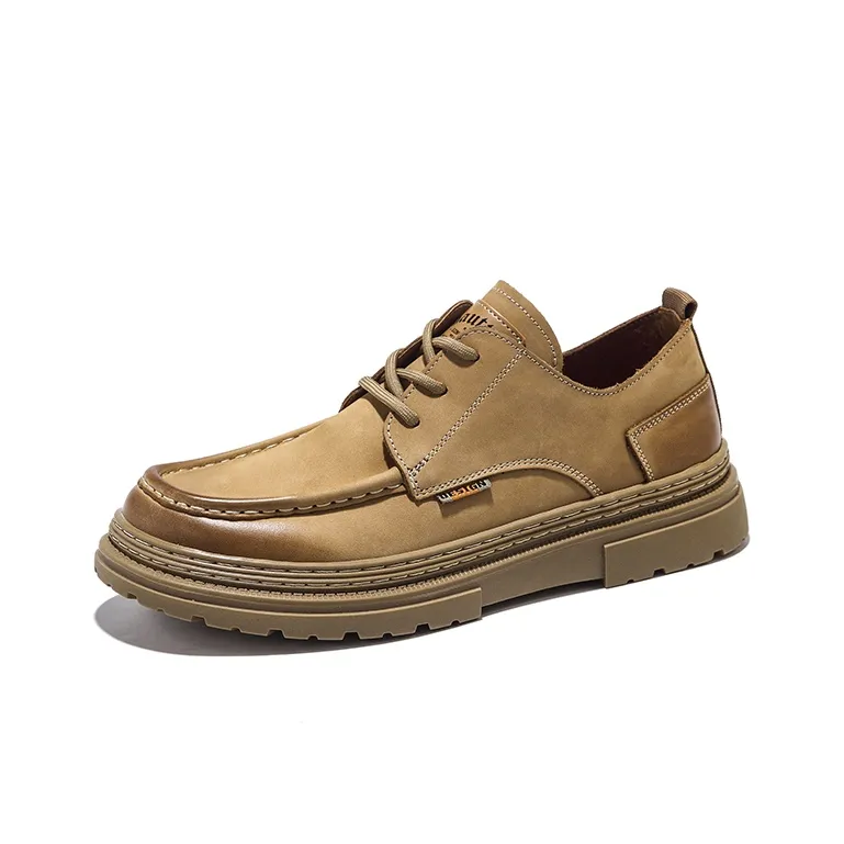 Hautton Jeans Casual Leather Shoes Men's