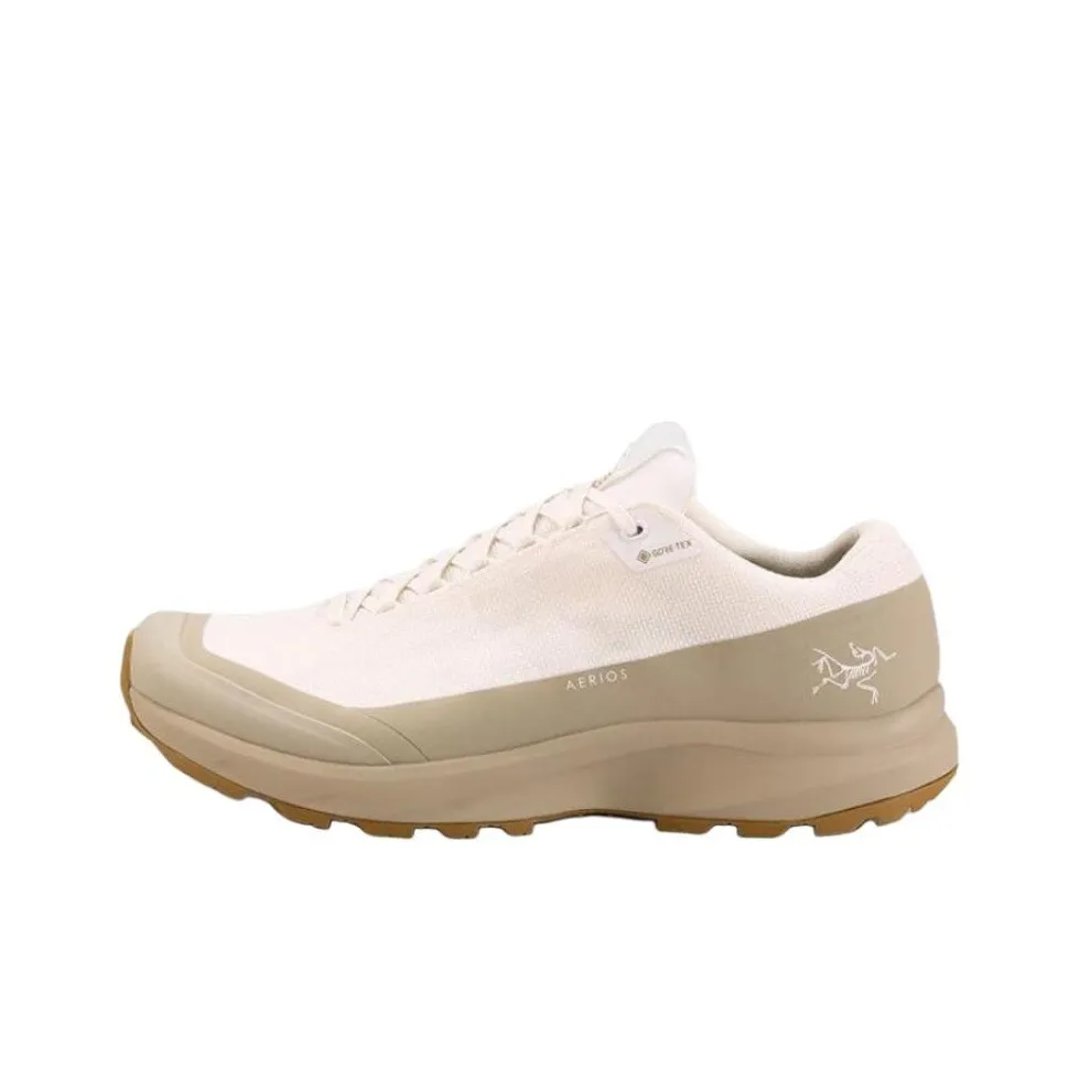 Arcteryx Aerios Outdoor Shoes Unisex Low Top White Gray