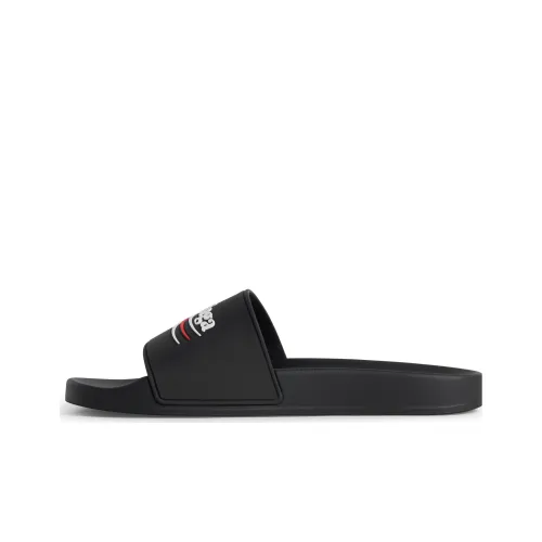 BALENCIAGA Pool Slide Тапочки Черные Женские