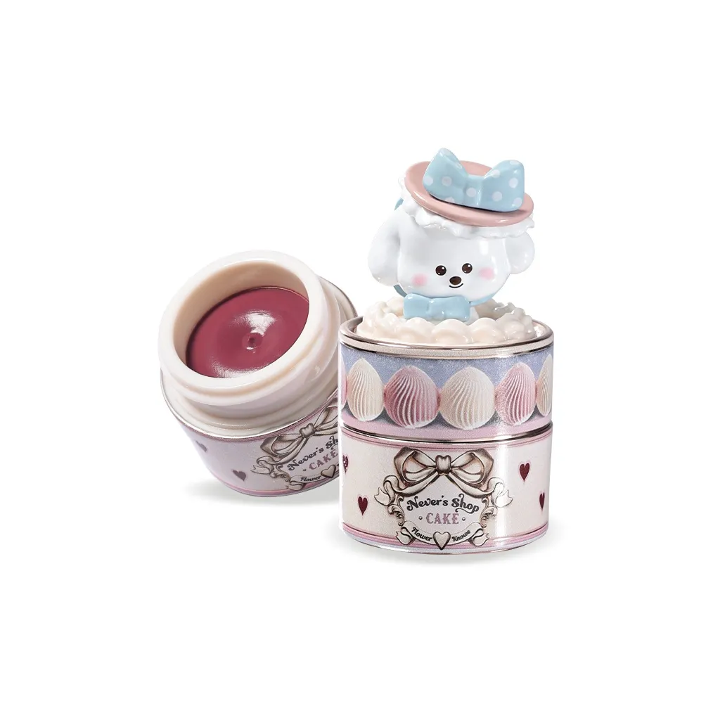 Flower Knows Naiwa Little Shop Крем LIP Грязь Матовый Натуральный Цвет лица 5мл