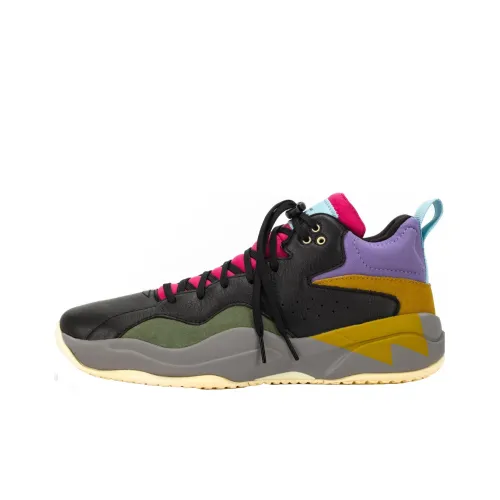 BRANDBLACK Villain Повседневная обувь MID Топ Черно-розовый Мужской