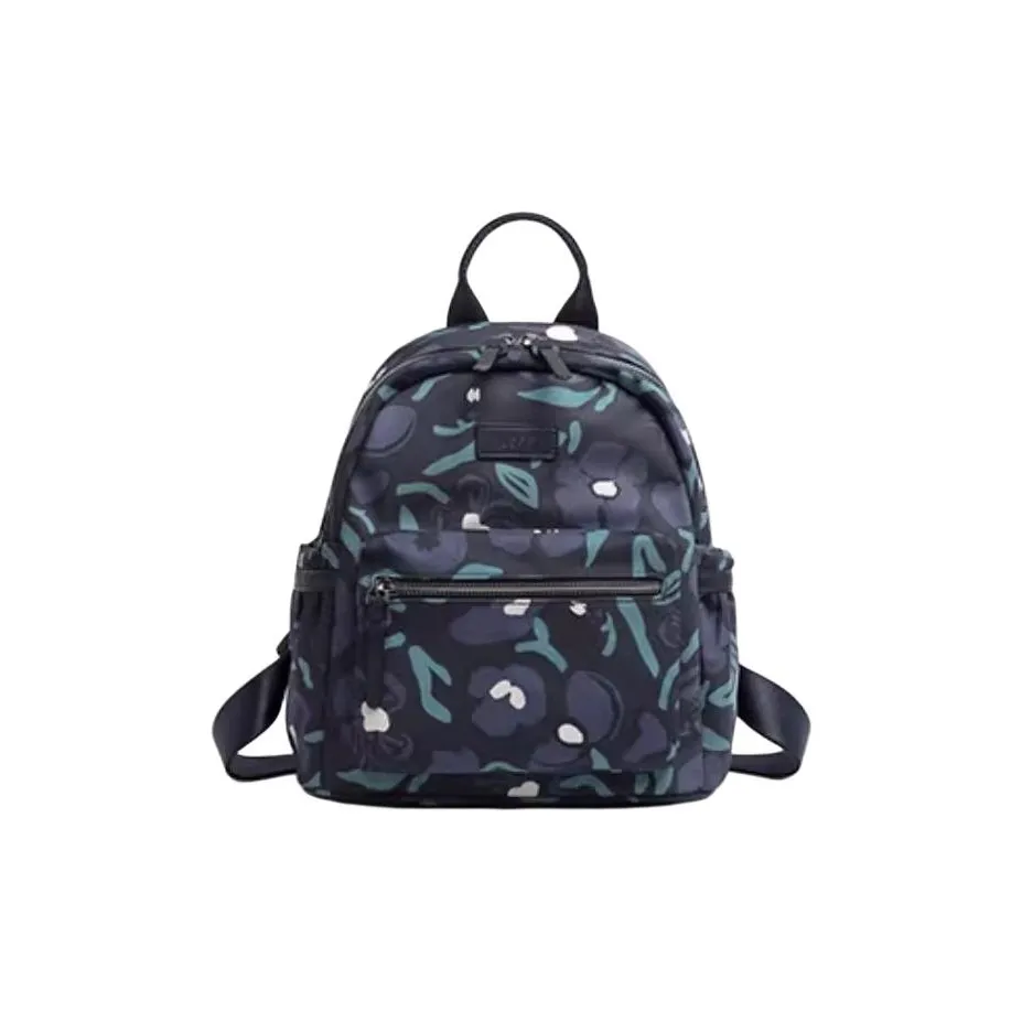 LEFF Fabric Backpack Medium Size Women's Blue