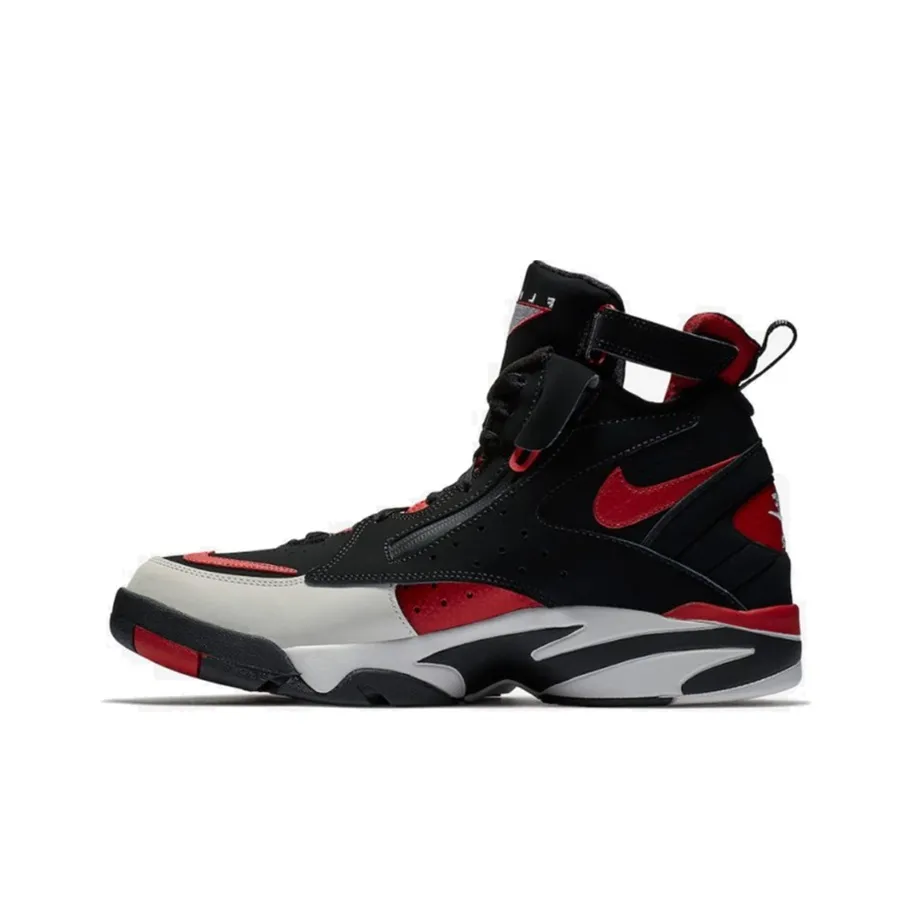 Nike Air Maestro 2 LTD Non Slip Легкий Высокий Топ Винтажные Баскетбольные Кроссовки Мужские Черные