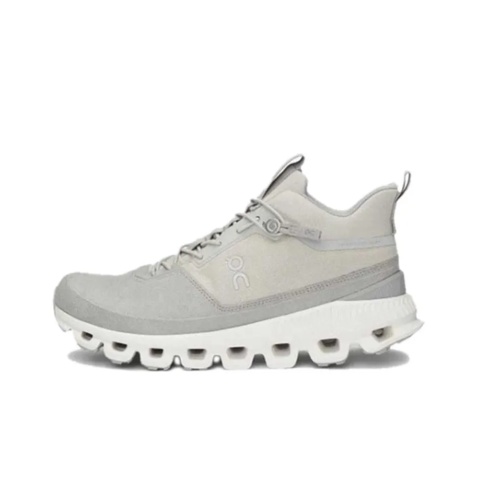 On Cloud Hi 'Glacier Grey' Women's