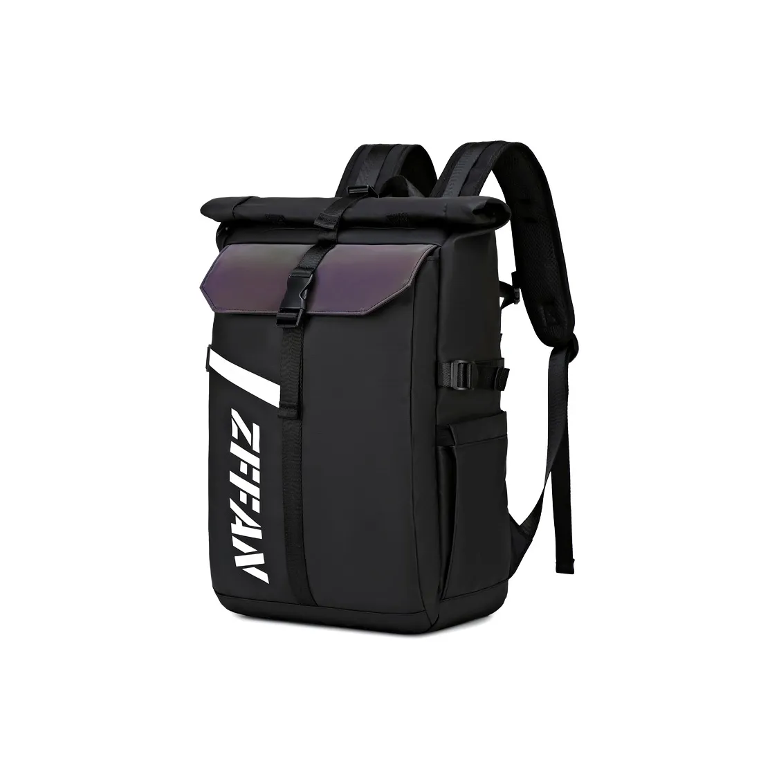 ZUOFEIFAN Polyester Backpack Men's Cool Black