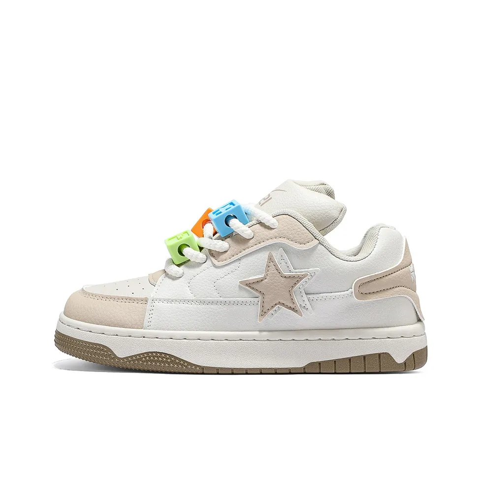 DOUBLE STAR 88 Slip-resistant Abrasion-resistant Low Top Skateboard Shoes Unisex Двойная звезда 88 Противоскользящие Износостойкие Низкие Кроссовки для скейтбординга Унисекс