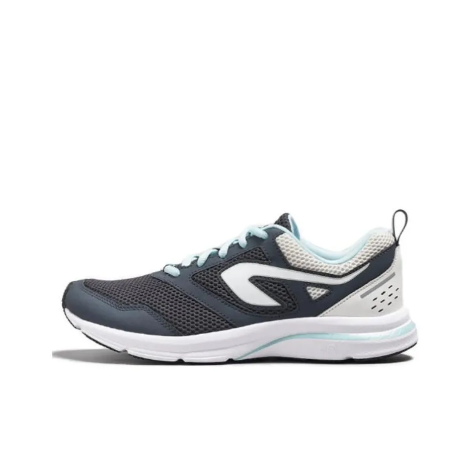 DECATHLON Амортизация Износостойкие Низкие Кроссовки для Бега Женские Мятно-Зеленые