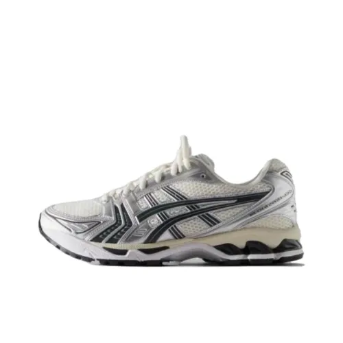 Asics Гель Kayano 14 Беговые кроссовки Низкие Серебристо-белые Мужские