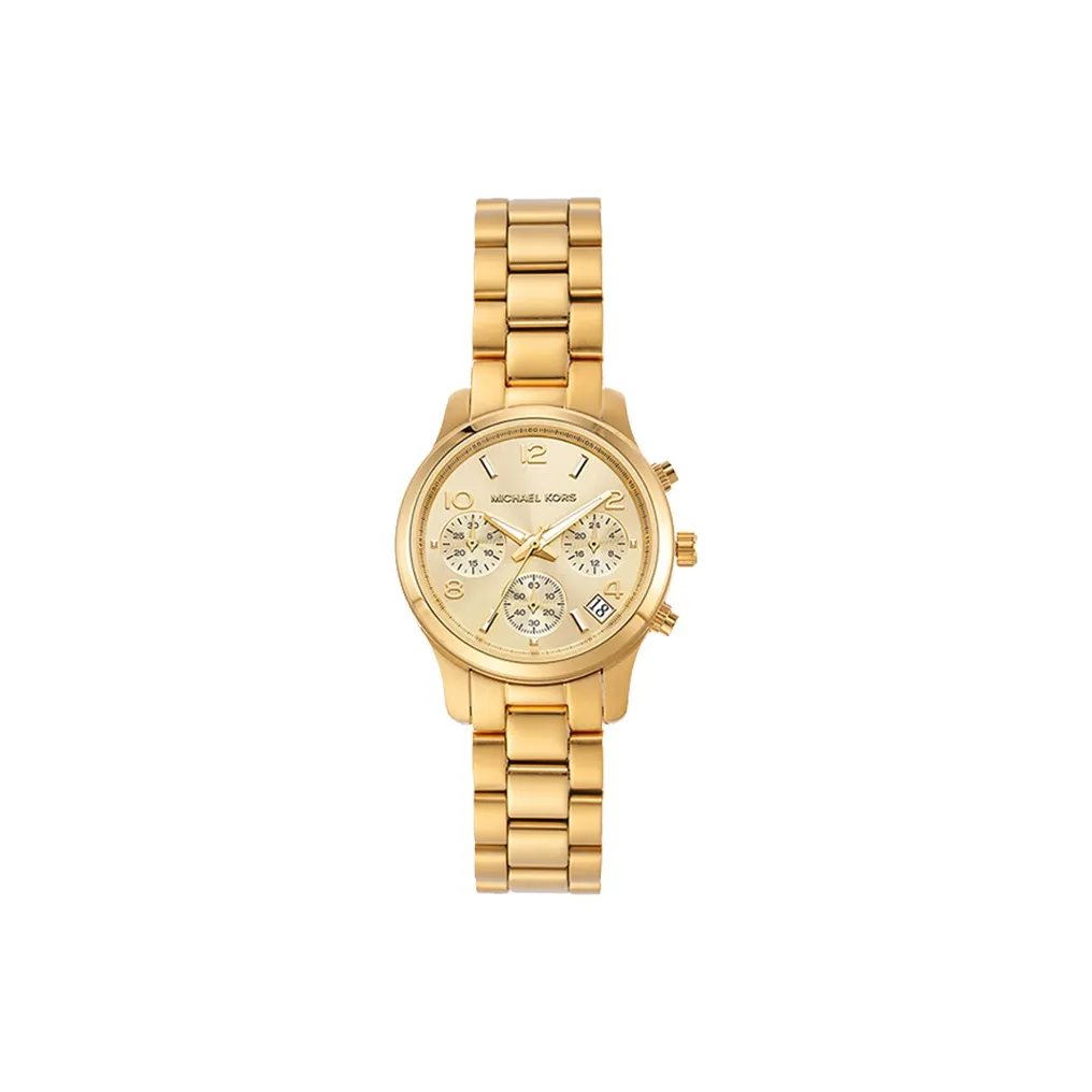 MICHAEL KORS Наручные часы Кварцевый механизм Золото Циферблат Женские часы MK7326