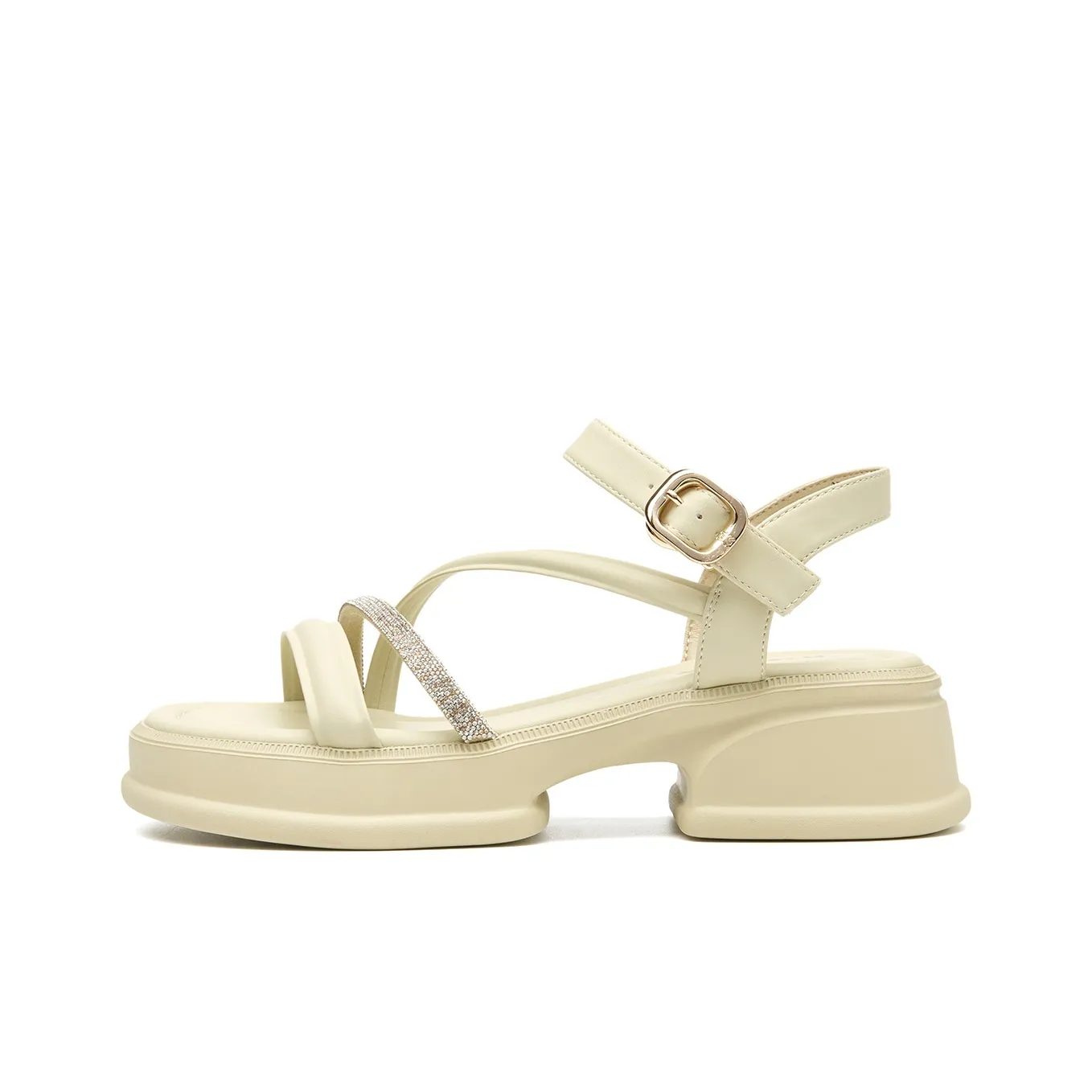 Spider King One Ремень Сандалии Женские Желтые