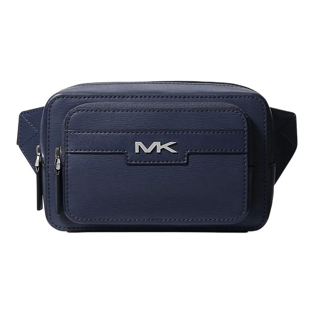 MICHAEL KORS MK Cooper Polyurethane Blend Sling Bag Men's Marine Blue