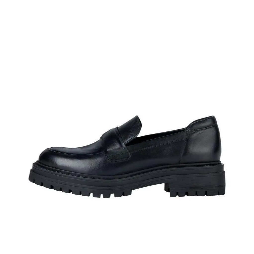 GEOX Лоферы Черные Женские