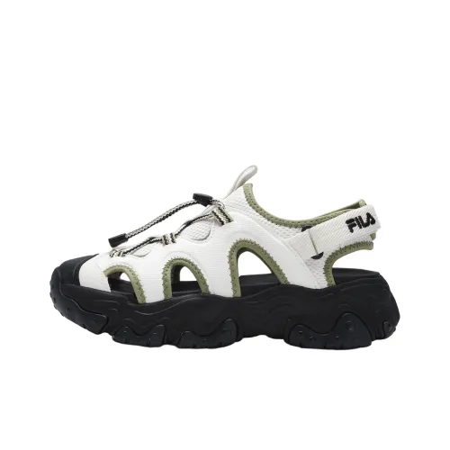 FILA FLUID 5 SANDAL Обувь для горных походов Снег/Мшисто-зеленый Женские