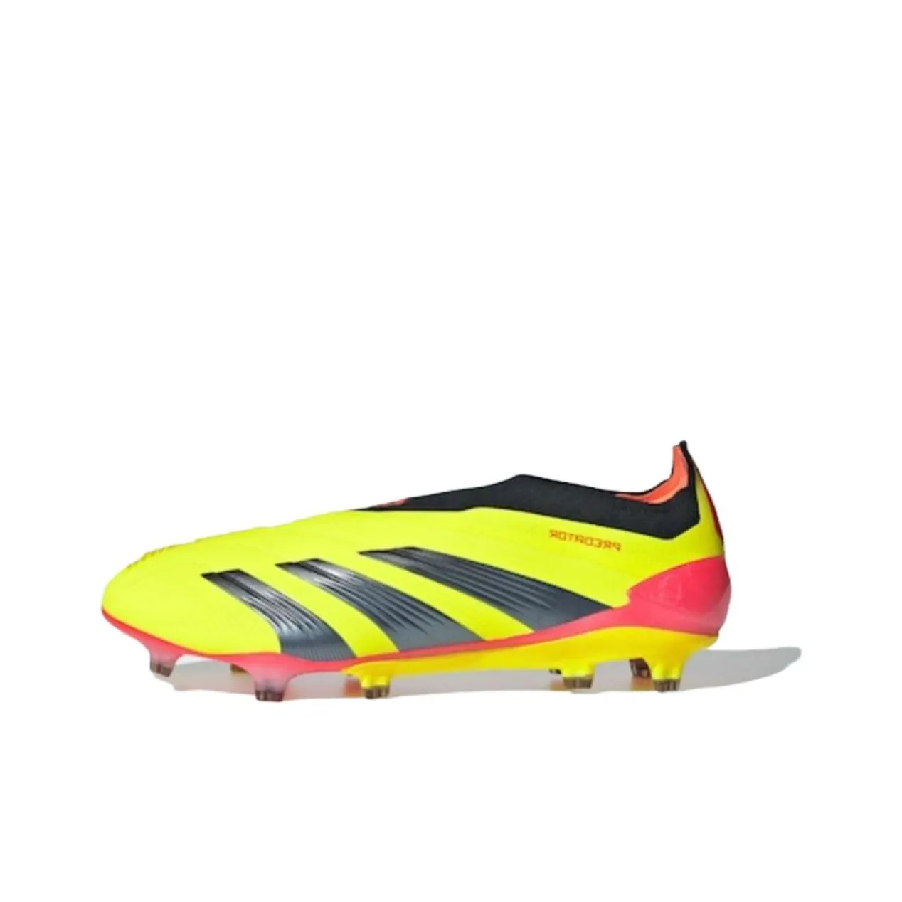 Adidas Predator 24 Elite Laceless Fg Team Solar Yellow Core Black Solar Red