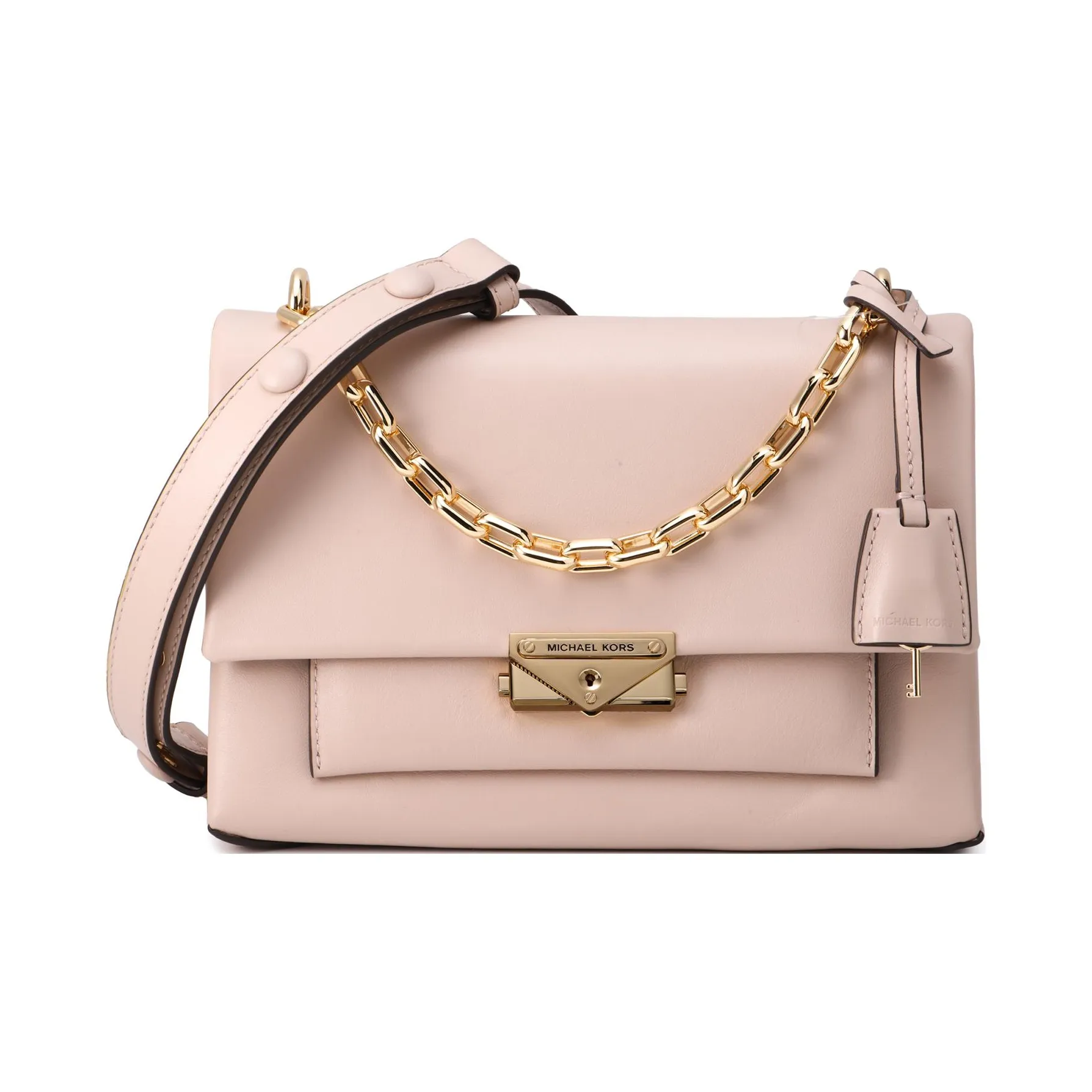 MICHAEL KORS Cece Leather Crossbody Bag, Shoulder Bag Women's Ballet Pink