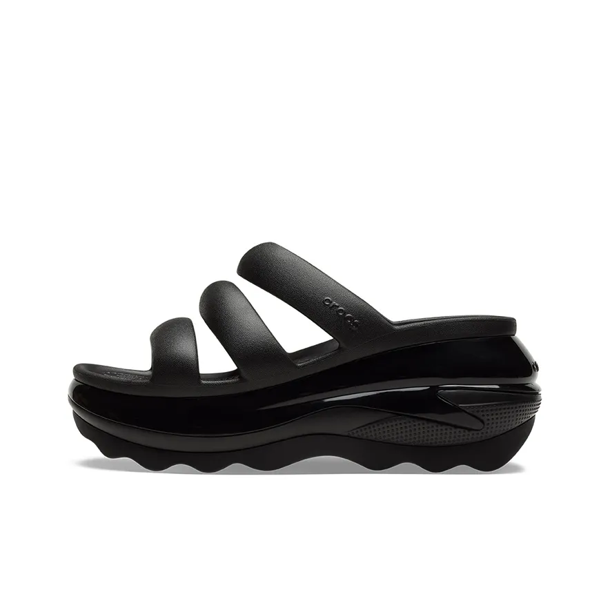 Crocs Слипоны Черные Женские