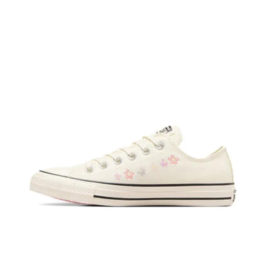 Converse Women's Chuck Taylor All Star Low 'Embroidered Little Flowers' Women's