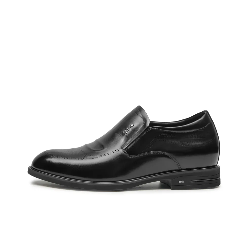 GOG Business Formal Leather Shoes Men's Black