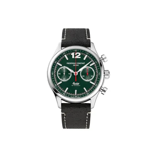 Frederique Constant Автоматический Механический Движение Мужские Часы 42 мм Зеленый
