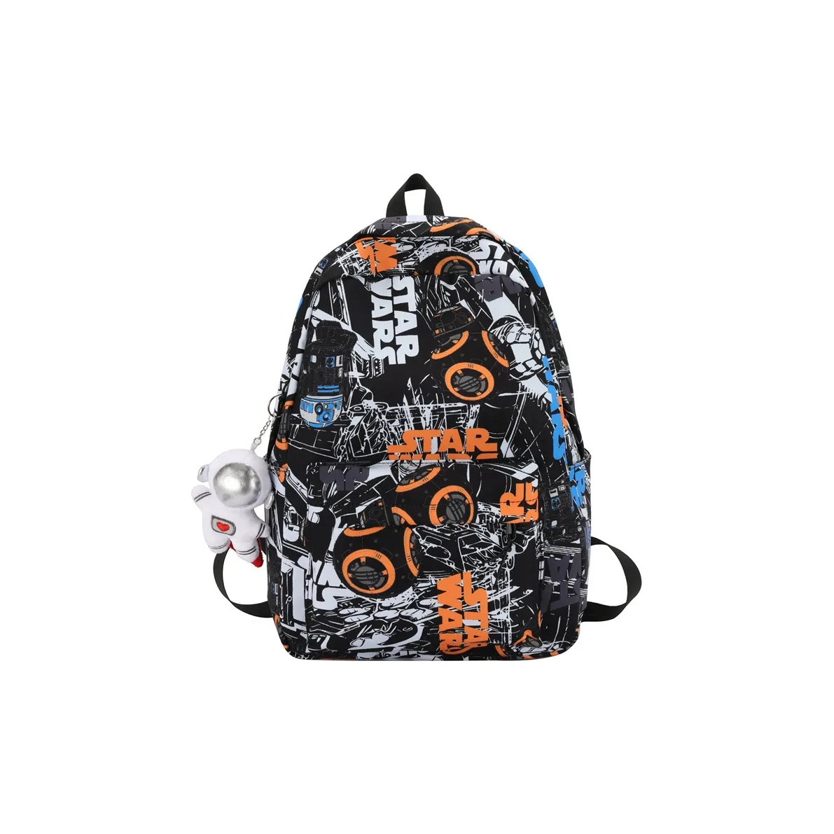 LEXI Nylon Water Repellent Backpack Unisex Multicolor